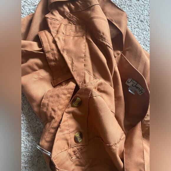 Women’s/Teen Burnt Orange Dress with a belt and pockets Size Medium - Picture 8 of 8